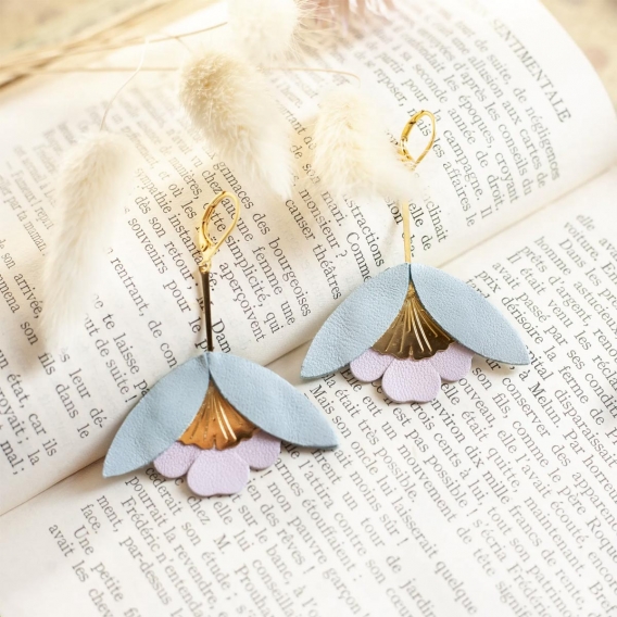 Boucles d'oreilles Ginkgo @bonjourbibiche