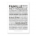 Carte postale Famille @bonjourbibiche