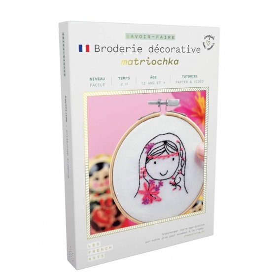 Matriochka Broderie @bonjourbibiche