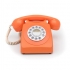 Téléphone vintage orange @bonjourbibiche