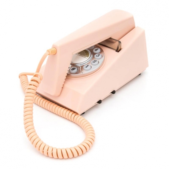 Téléphone vintage rose @bonjourbibiche