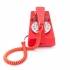 Téléphone vintage rouge @bonjourbibiche