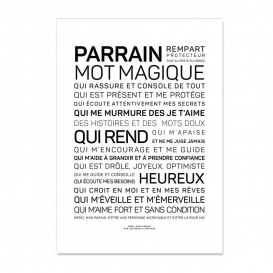 Carte Parrain @bonjourbibiche