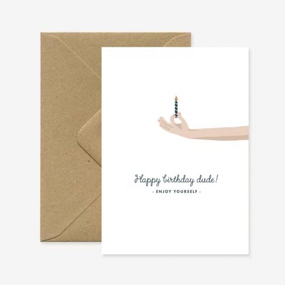 Carte anniversaire Happy Birthday @bonjourbibiche