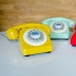 Telephone jaune vintage @bonjourbibiche