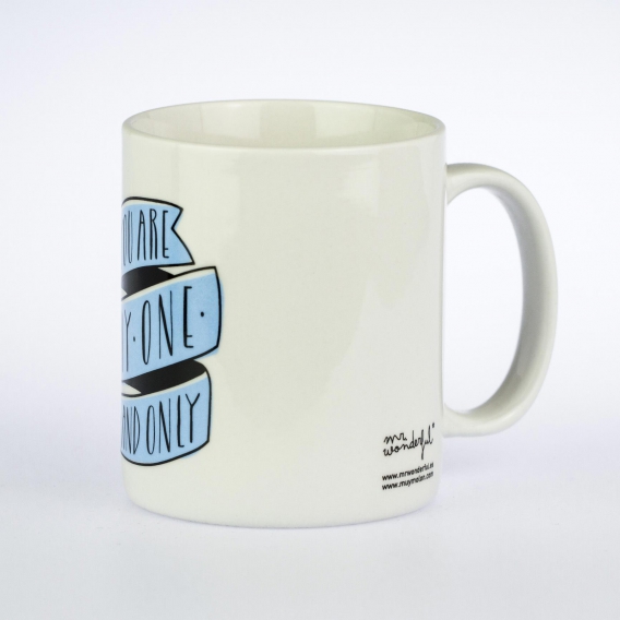 Mug pour amoureux You are my one and only, by Mr Wonderful @bonjourbibiche