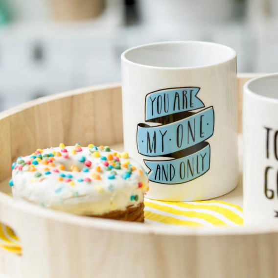 Mug pour couple You are my one and only, by Mr Wonderful @bonjourbibiche