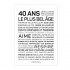 Carte 40ans @bonjourbibiche