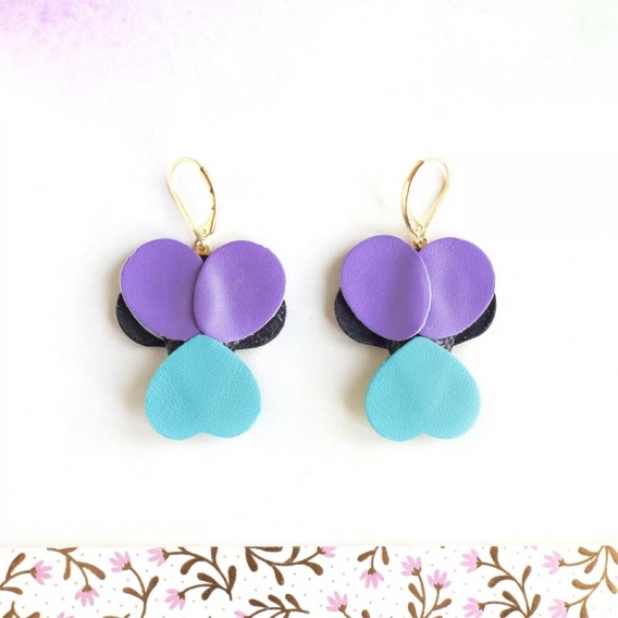 Boucles d'oreilles Fleur @bonjourbibiche