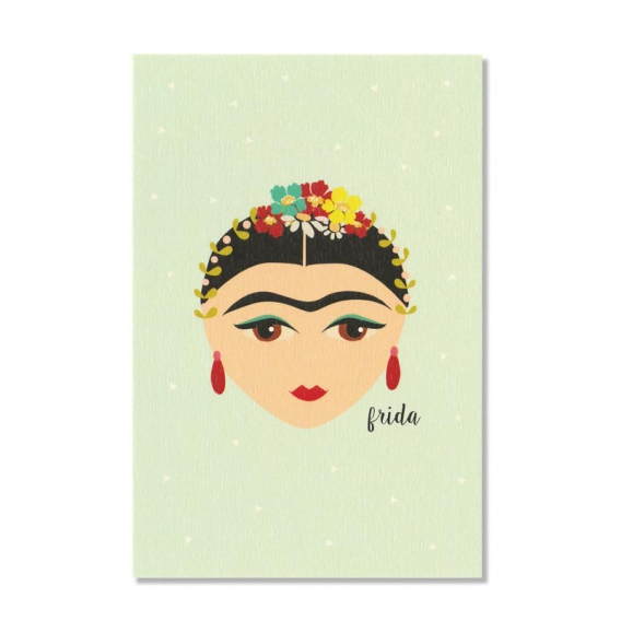Carte Frida Kahlo @bonjourbibiche
