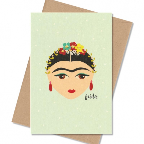 Carte postale Frida Kahlo @bonjourbibiche