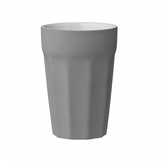 Caroline Mug, Grey, Rubbercoated Ø8,7xH12,5 cm 380 ml Bloomingville @bonjourbibiche