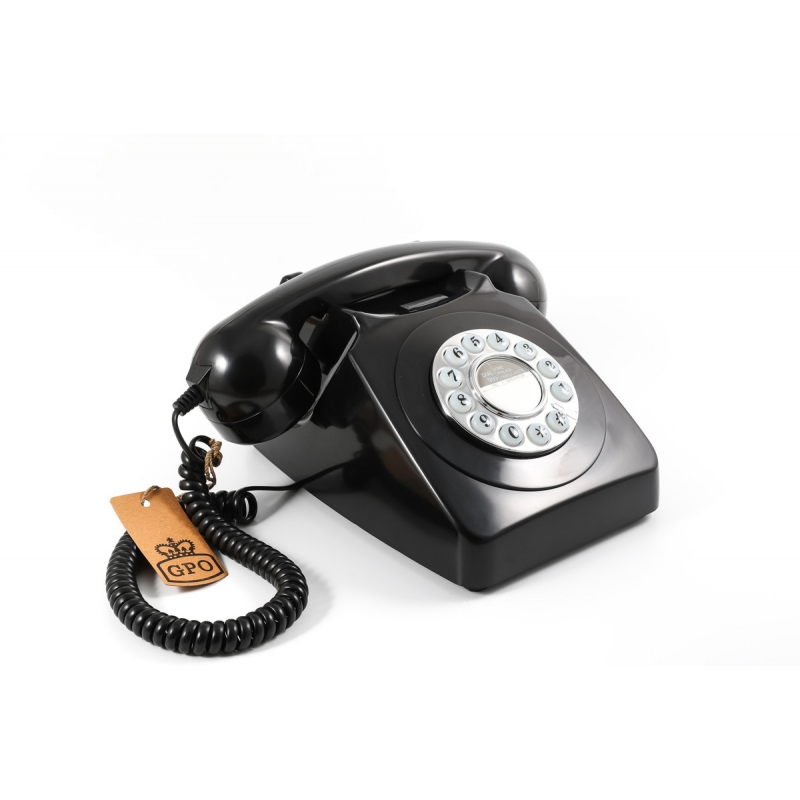 WX-3011 rétro noir multifonctionnel téléphone maison téléphone fixe avec  Flash, redial, fonction de stockage - DQ France