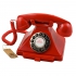 Téléphone néo rétro rouge @bonjourbibiche