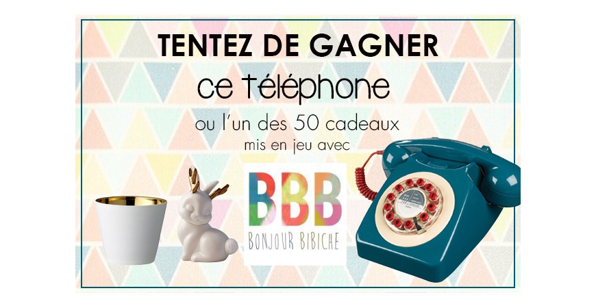 Un téléphone vintage à gagner sur Deco.fr !