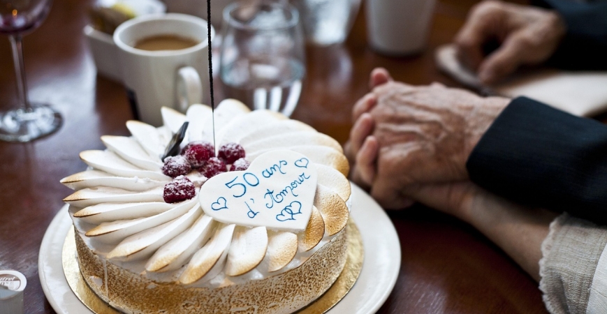 Quel cadeau offrir pour 50 ans de mariage ?